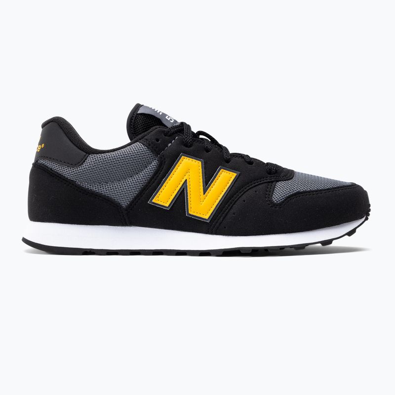 Buty męskie New Balance 500's V2 black/yellow 2