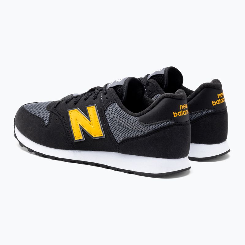 Buty męskie New Balance 500's V2 black/yellow 4