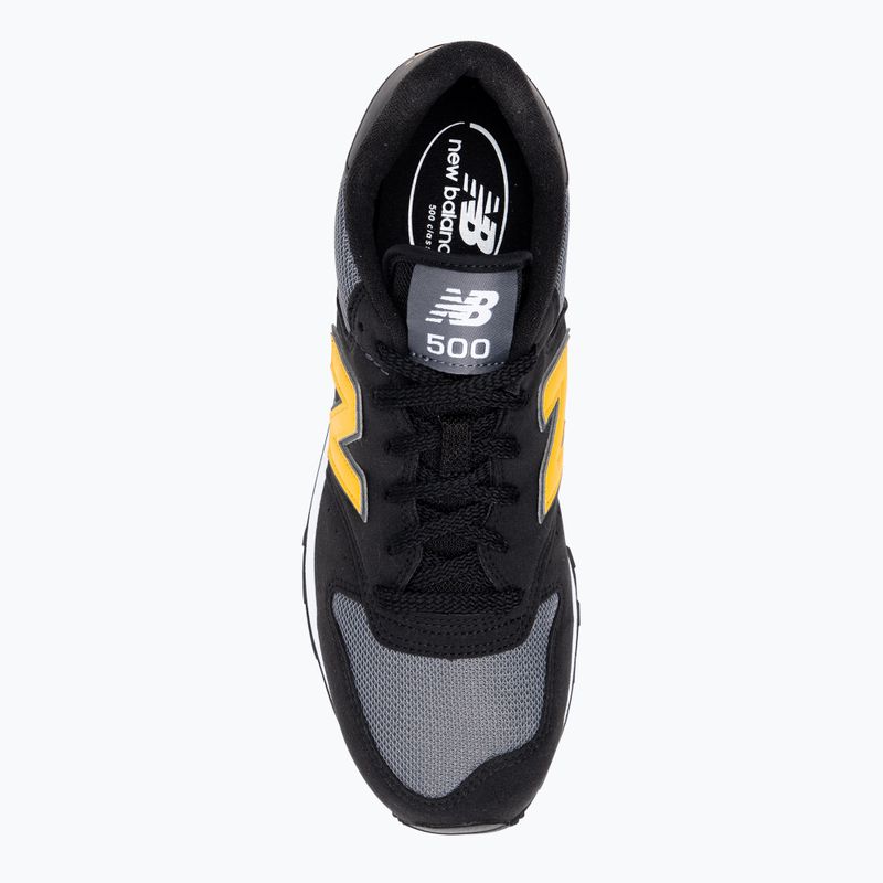 Buty męskie New Balance 500's V2 black/yellow 7
