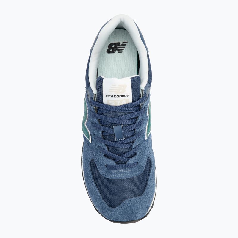 Buty New Balance 574's V2 navy/green 5