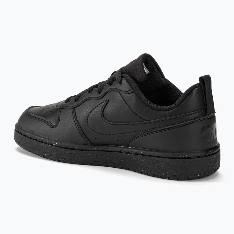 Buty Nike Court Borough Low Recraft black/black/black 3