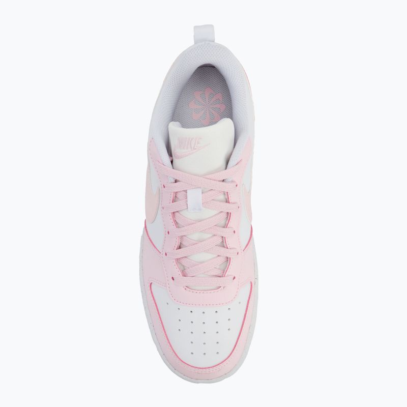 Buty Nike Court Borough Low Recraft white/pink foam 5