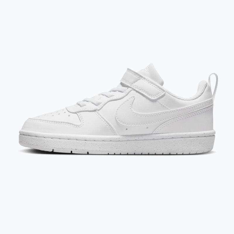 Buty dziecięce Nike Court Borough Low Recraft white/white/white 2