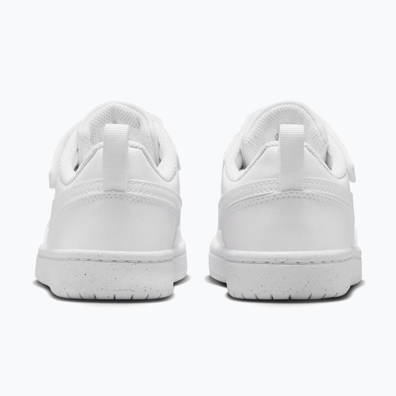 Buty dziecięce Nike Court Borough Low Recraft white/white/white 4