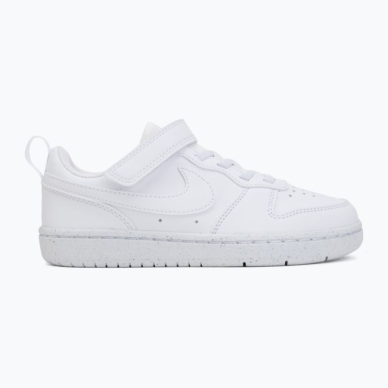 Buty dziecięce Nike Court Borough Low Recraft white/white/white 2