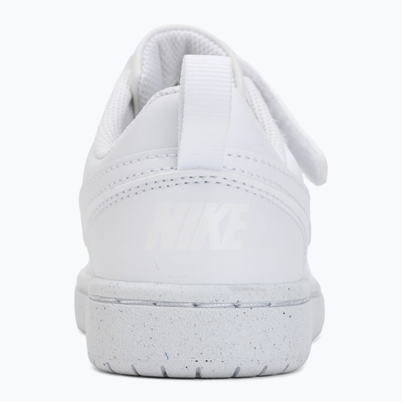 Buty dziecięce Nike Court Borough Low Recraft white/white/white 6