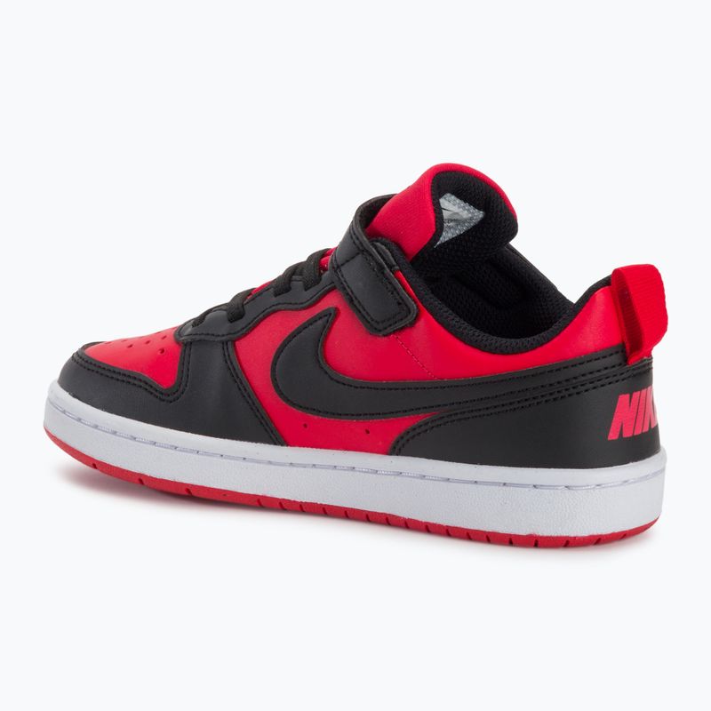 Buty dziecięce Nike Court Borough Low Recraft university red/white/black 3