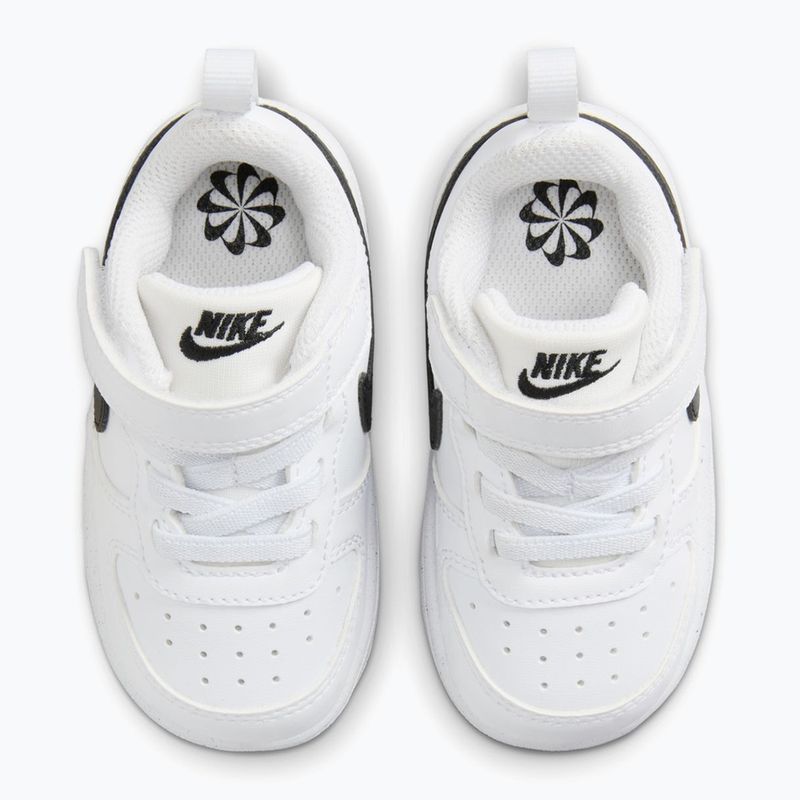 Buty dziecięce Nike Court Borough Low Recraft white/black 4