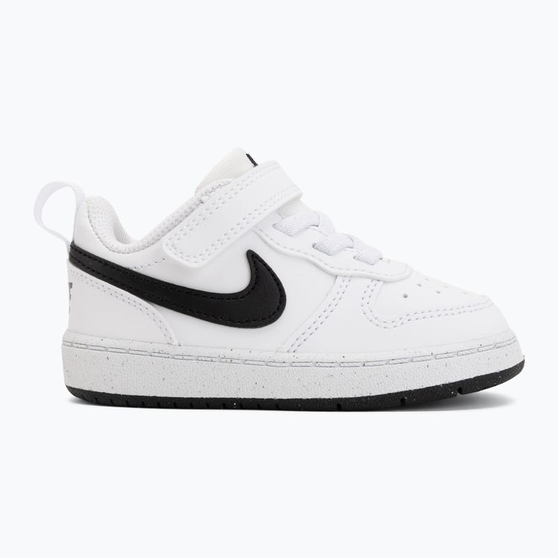 Buty dziecięce Nike Court Borough Low Recraft white/black 2