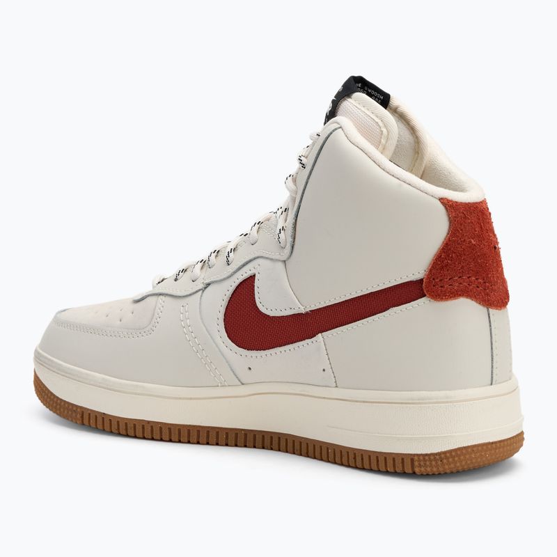 Buty damskie Nike Air Force 1 Sculpt Wild phantom / rugged orange 3