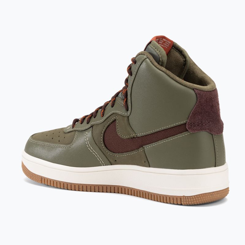 Buty damskie Nike Air Force 1 Sculpt Wild medium olive/earth phantom gum/medium brown 3