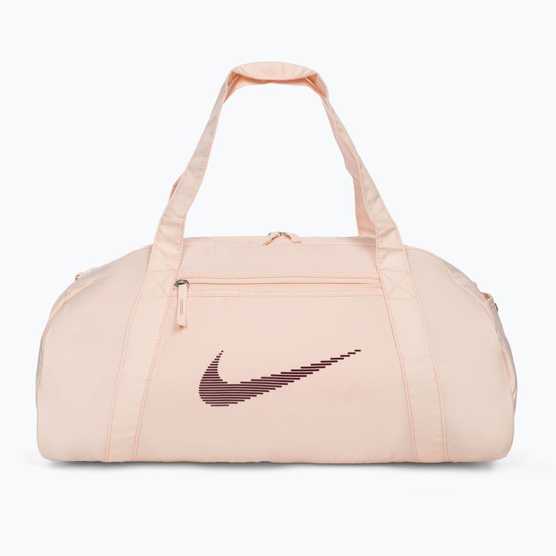 Torba treningowa damska Nike Gym Club 24 l guava ice/ guava ice/ night maroon