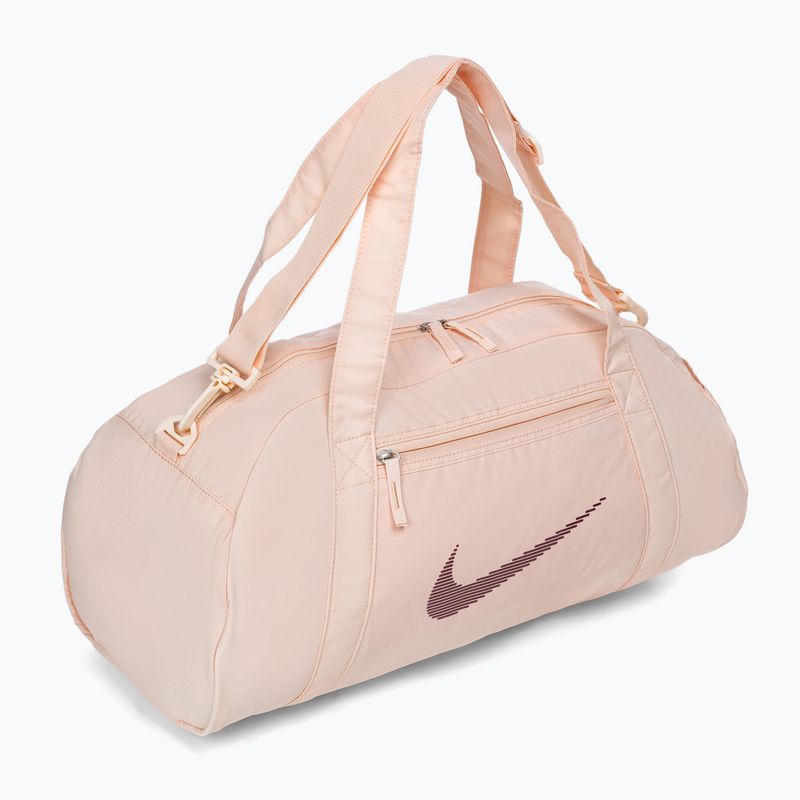 Torba treningowa damska Nike Gym Club 24 l guava ice/ guava ice/ night maroon 2