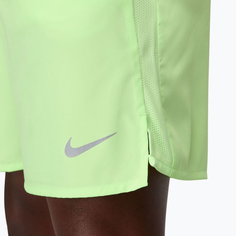 Spodenki męskie Nike Dri-Fit Challenger 7" Brief-Lined lime blast/lime blast 6