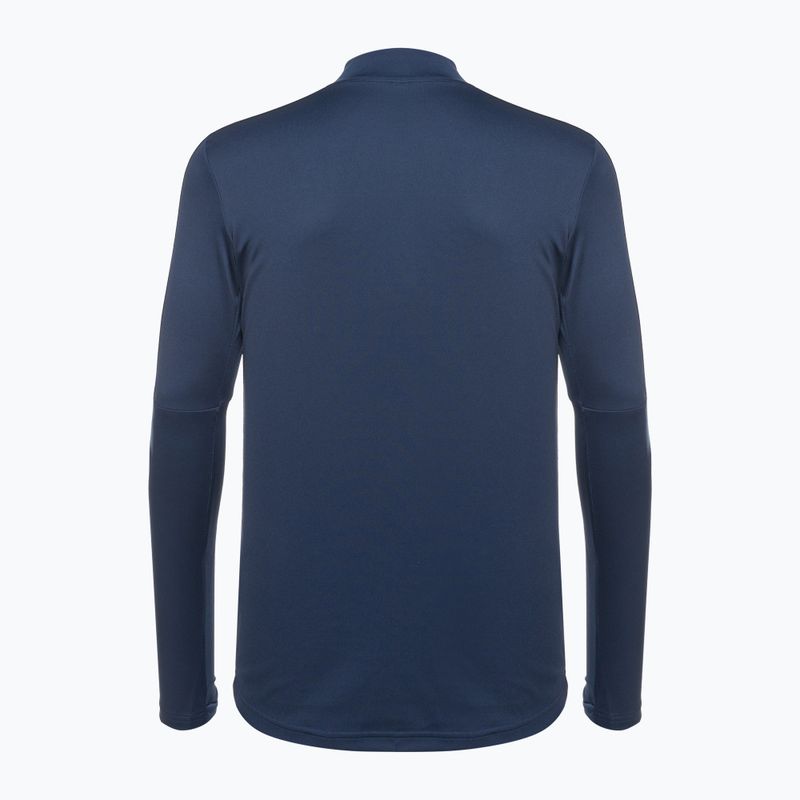 Longsleeve piłkarski męski Nike Academy Dri-Fit 1/2-Zip midnight navy/black/midnight navy/hyper turquoise 2