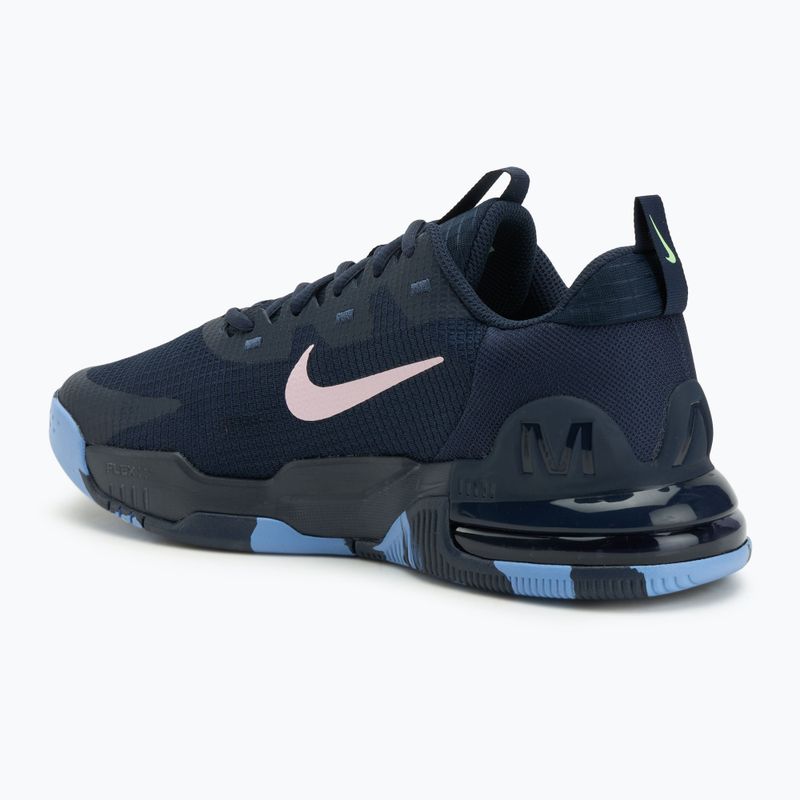 Buty treningowe męskie Nike Air Max Alpha Trainer obsidian/lime blast/polar/pink foam 3