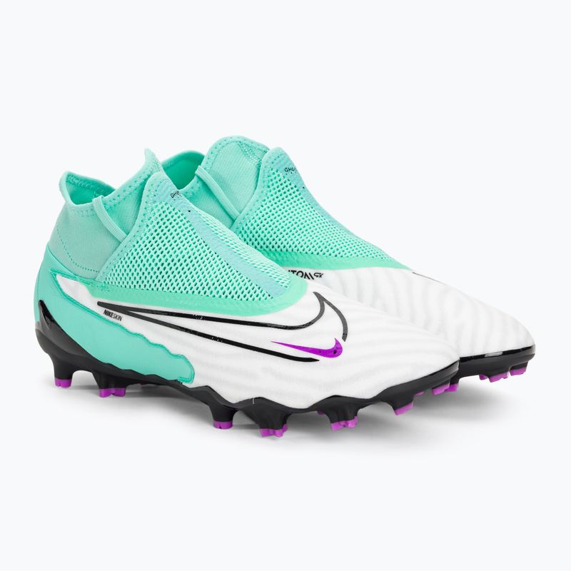 Buty piłkarskie męskie Nike Phantom GX Pro DF FG hyper turquoise/black/ white/fuchsia dream 4