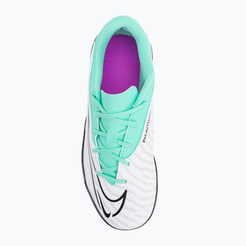 Buty piłkarskie dziecięce Nike JR Phantom GX Club TF hyper turquoise/fuchsia dream/white/black 6