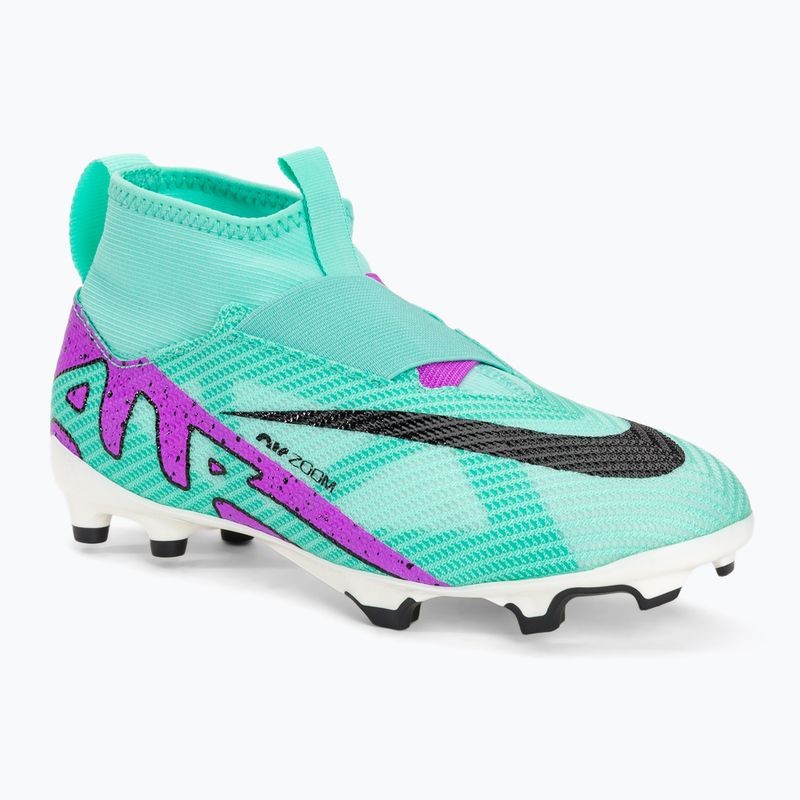 Buty piłkarskie dziecięce Nike Jr Mercurial Superfly 9 Pro FG hyper turquoise/black/ white/fuchsia dream