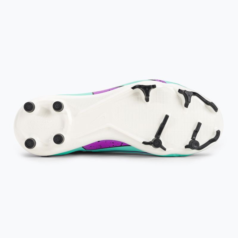 Buty piłkarskie dziecięce Nike Jr Zoom Mercurial Superfly 9 Academy FG/MG hyper turquoise/black/ white/fuchsia dream 5