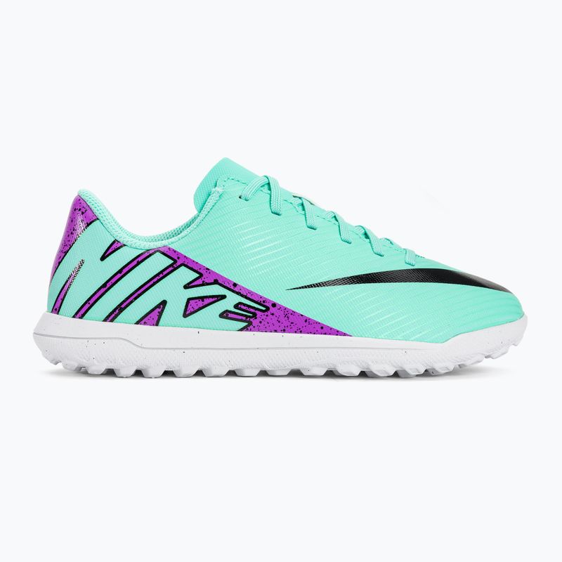 Buty piłkarskie dziecięce Nike Jr Mercurial Vapor 15 Club TF hyper turquoise/black/ white/fuchsia dream 2