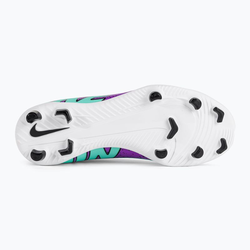 Buty piłkarskie dziecięce Nike Jr Mercurial Superfly 9 Club FG/MG hyper turquoise/black/ white/fuchsia dream 5