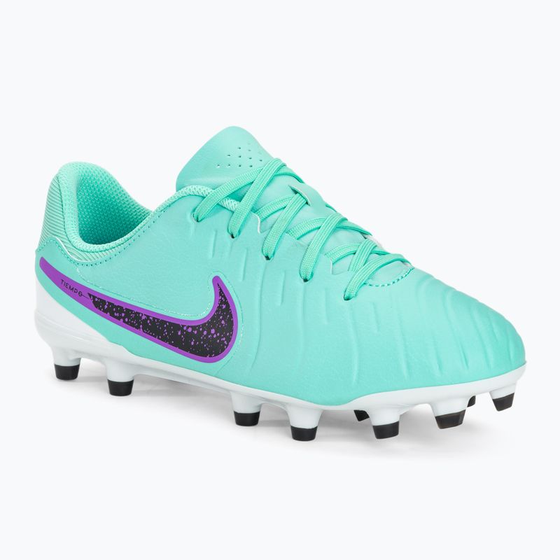 Buty piłkarskie dziecięce Nike Jr Legend 10 Academy FG/MG hyper turquoise/fuchsia dream/black