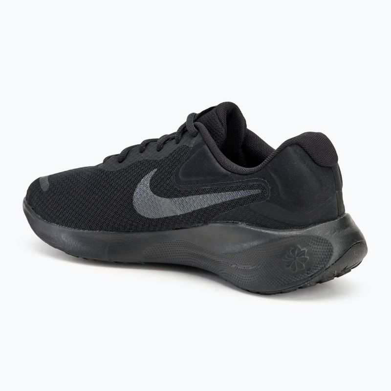 Buty do biegania męskie Nike Revolution 7 black/ of noir 3