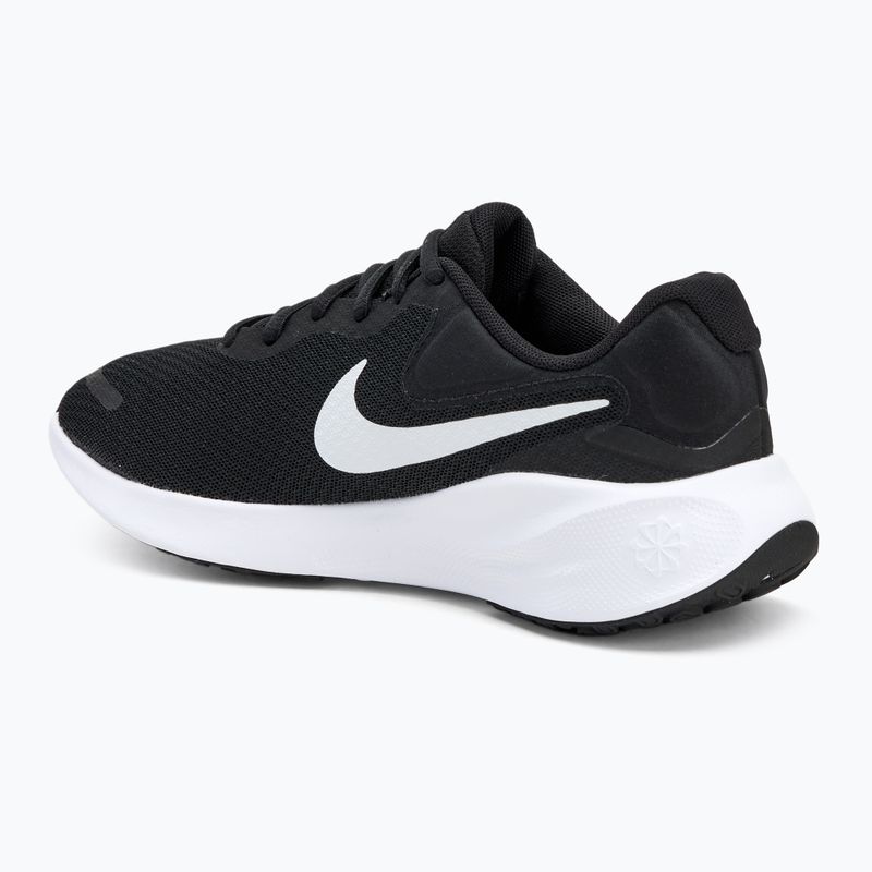 Buty do biegania damskie Nike Revolution 7 black/white 3