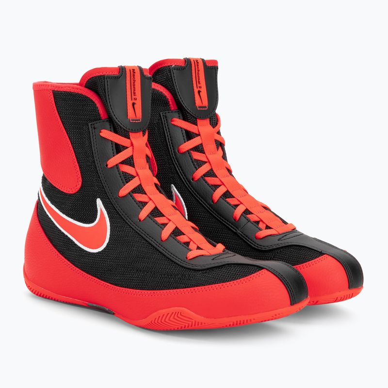 Buty bokserskie Nike Machomai 2 bright crimson/white/black 4