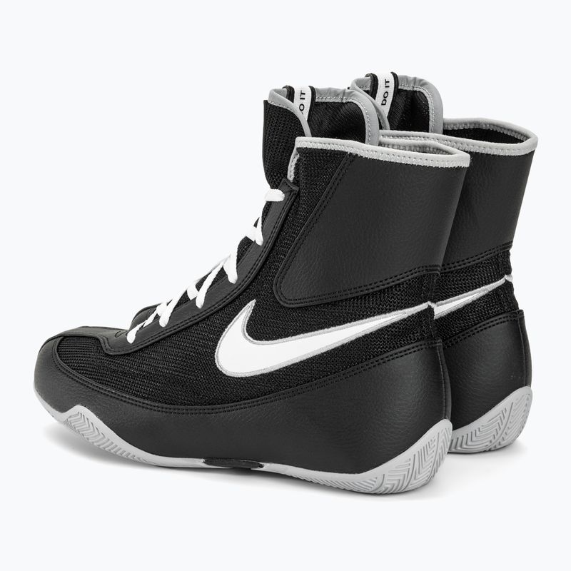 Buty bokserskie Nike Machomai 2 black/white wolf grey 3