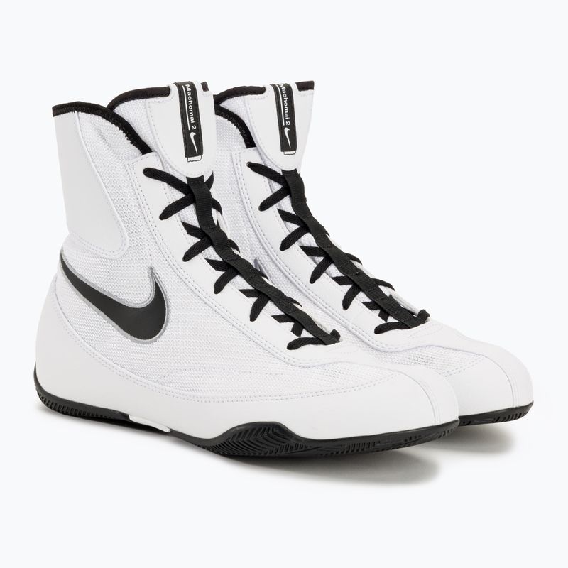 Buty bokserskie Nike Machomai 2 white/black/wolf grey 4