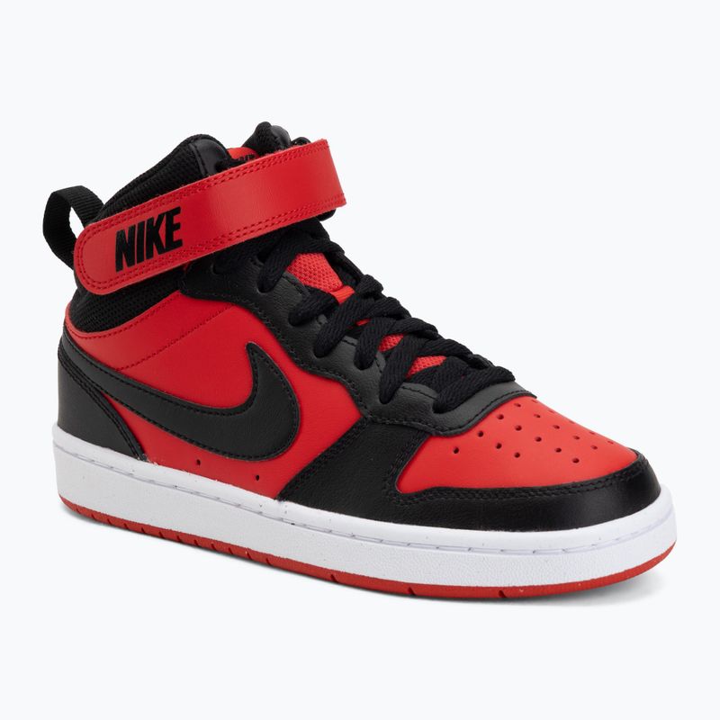 Buty Nike Court Borough Mid 2 university red/white/black