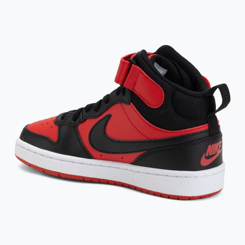 Buty Nike Court Borough Mid 2 university red/white/black 3