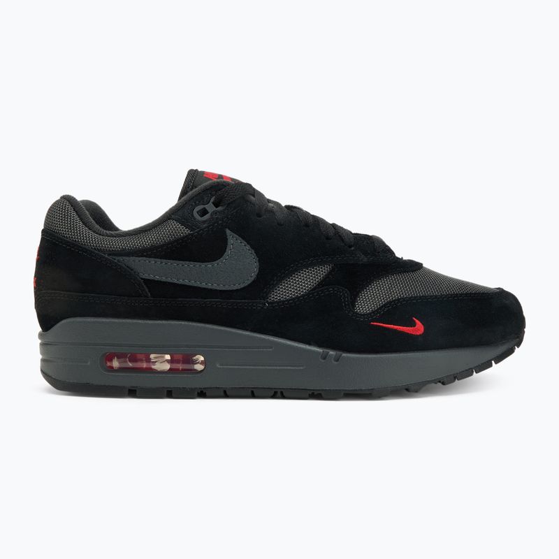 Buty męskie Nike Air Max 1 black/university red/anthracite 2