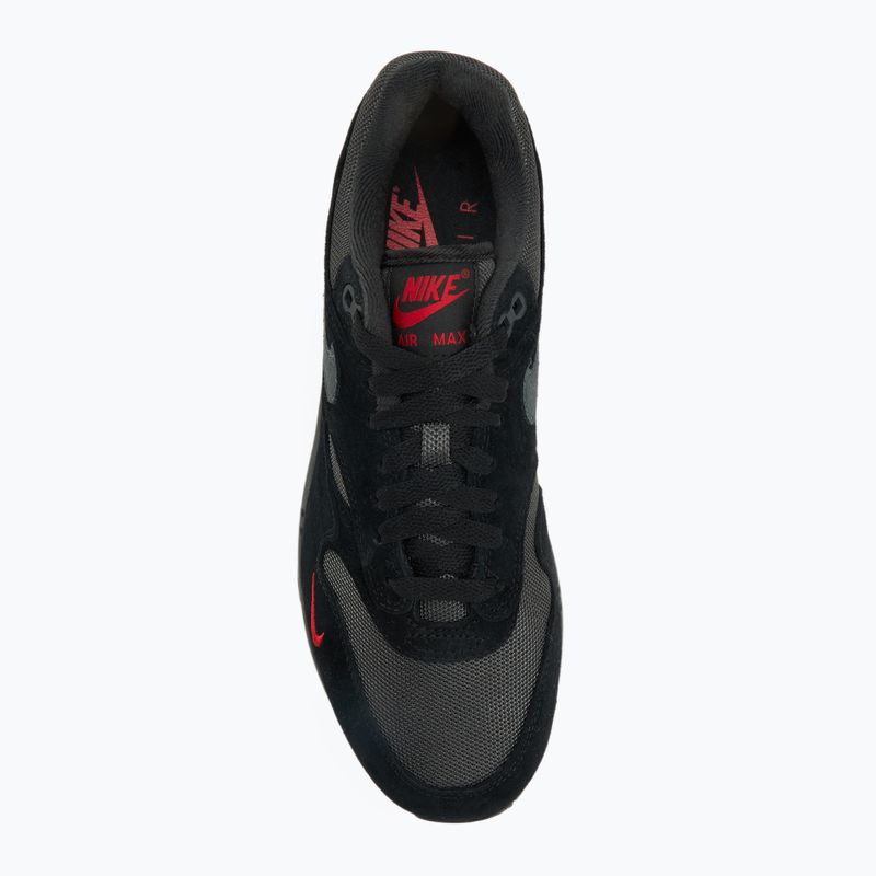 Buty męskie Nike Air Max 1 black/university red/anthracite 5