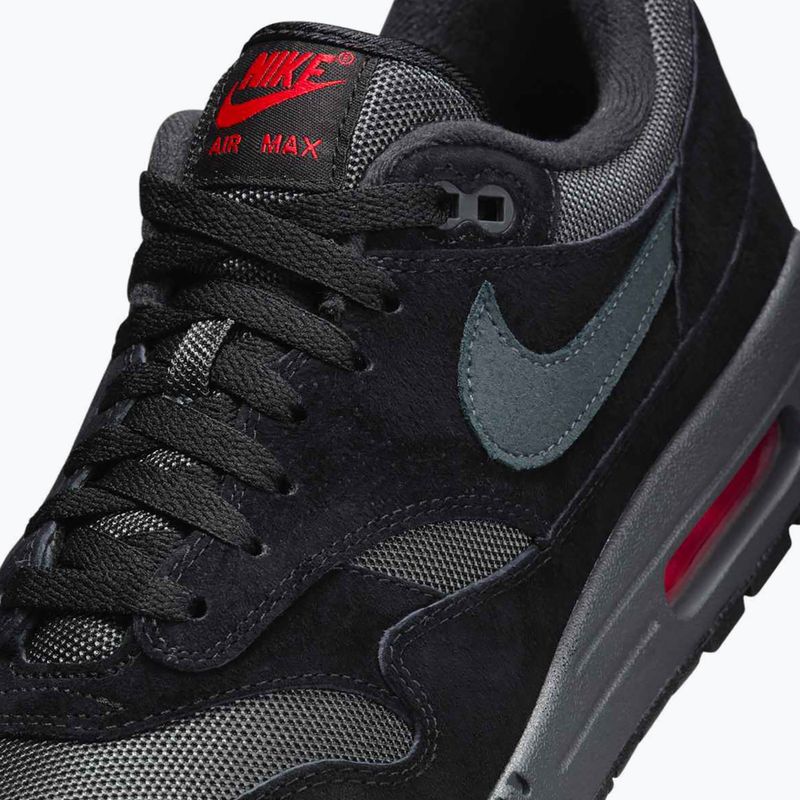 Buty męskie Nike Air Max 1 black/university red/anthracite 8