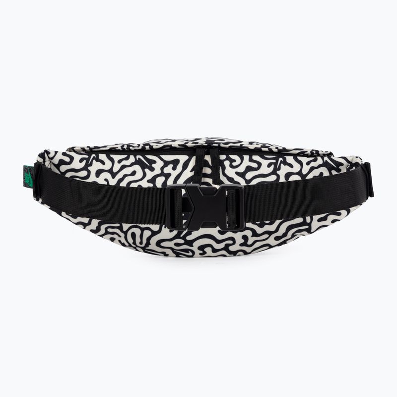 Saszetka nerka Nike Heritage Waistpack 3 l black/coconut milk/stadium green 3