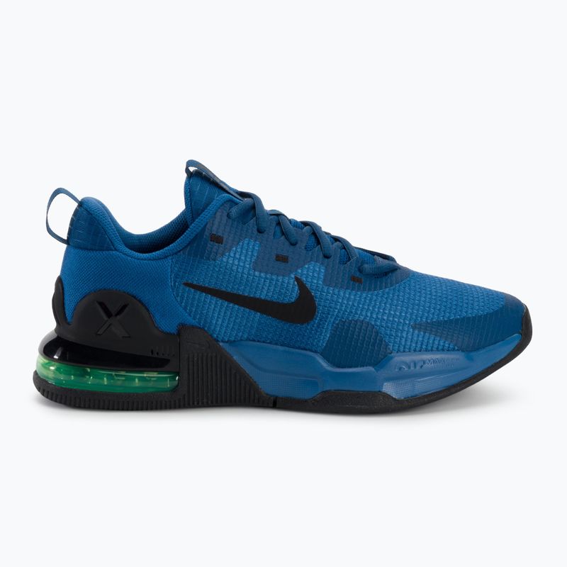 Buty treningowe męskie Nike Air Max Alpha Trainer court blue/green strike/black 2