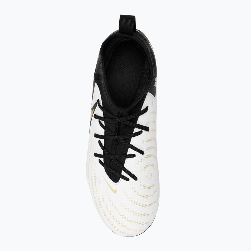 Buty piłkarskie dziecięce Nike Phantom Luna II Academy FG/MG Junior white / metallic gold / black 5