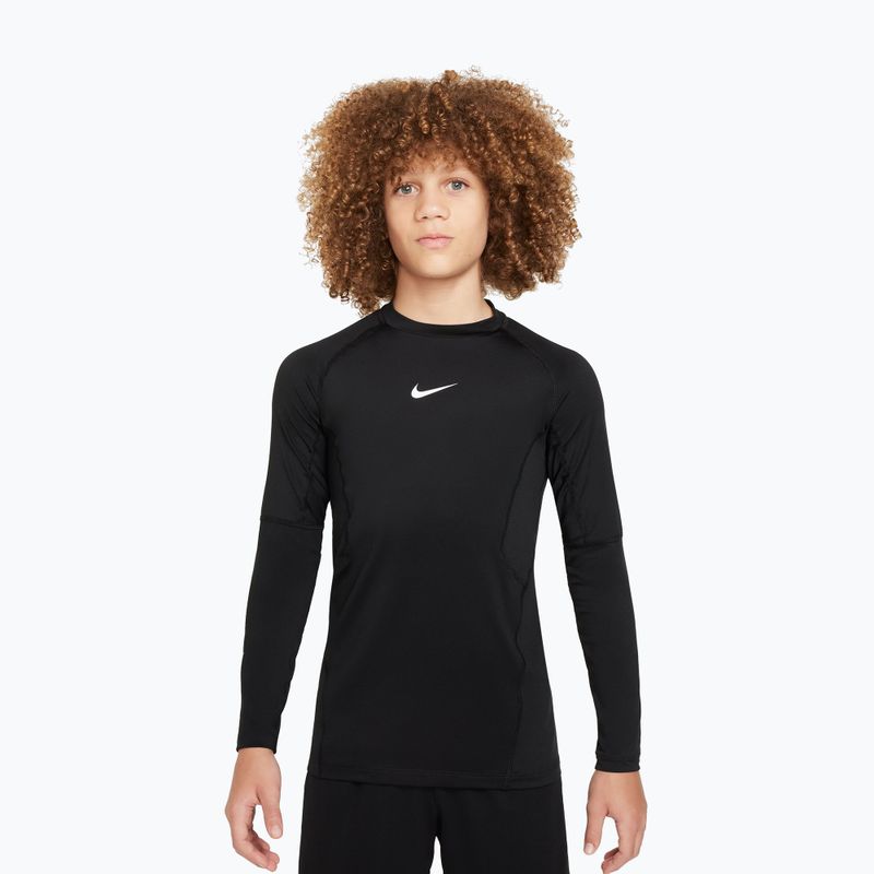 Longsleeve dziecięcy Nike Pro Dri-Fit black/white