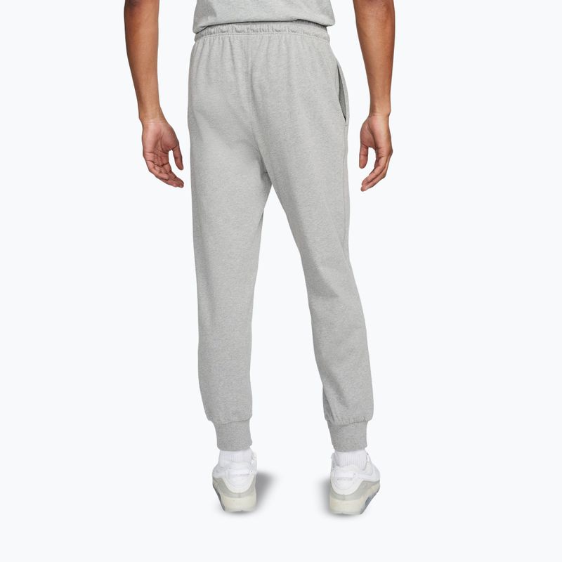 Spodnie męskie Nike Club Knit Jogger dark grey heather/white 3