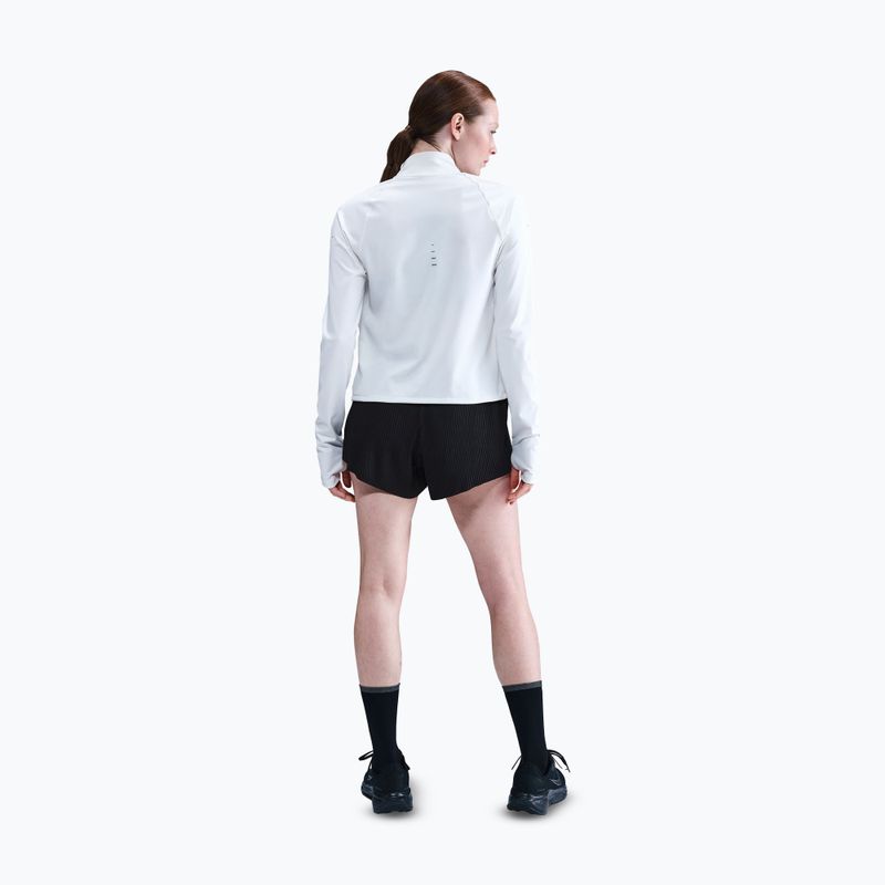 Spodenki do biegania damskie Nike AeroSwift Dri-Fit ADV Mid-Rise 3" black/white 2