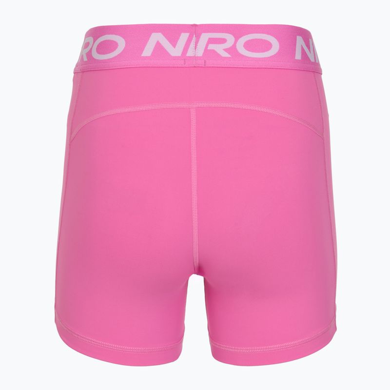 Spodenki damskie Nike Pro 365 playful pink/white 8