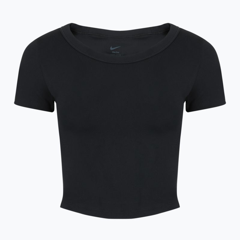 Koszulka treningowa damska Nike One Fitted Dri-Fit Cropped Top black 7