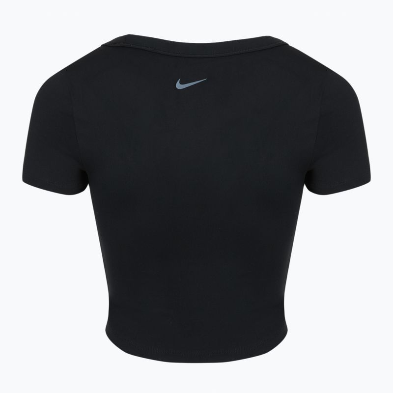Koszulka treningowa damska Nike One Fitted Dri-Fit Cropped Top black 8