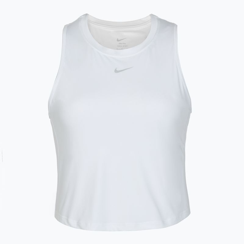 Koszulka treningowa damska Nike One Classic Dri-Fit Cropped Tank white 6