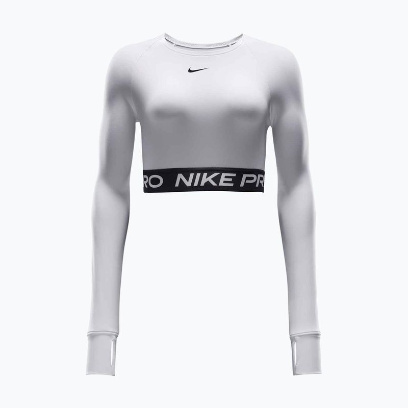 Top treningowy longsleeve damski Nike Pro 365 Dri-Fit white/black