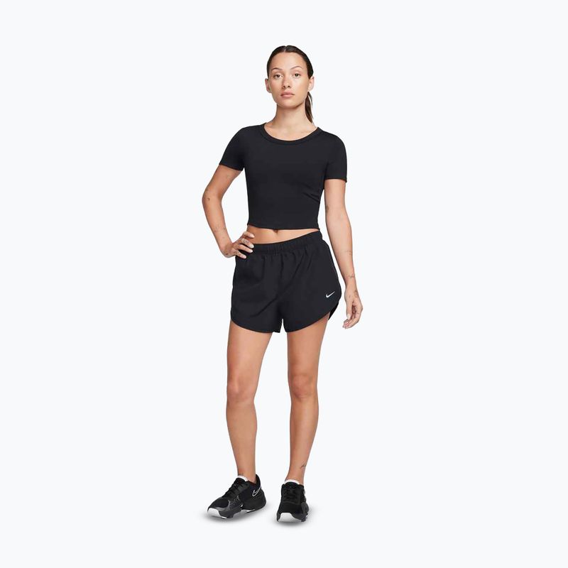 Koszulka treningowa damska Nike One Fitted Dri-Fit Cropped Top black 2
