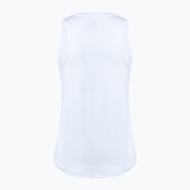 Tank top treningowy damski Nike One Classic Dri-Fit white/black 2